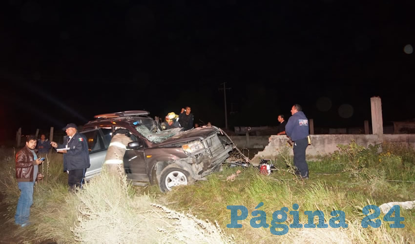 Al momento del percance, los dos tripulantes se encontraban ebrios