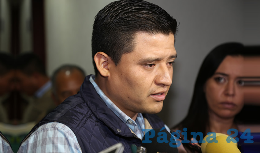 Heder Pedro Guzm&aacute;n Espejel, diputado local (Foto: Eddylberto Lu&eacute;vano Santill&aacute;n)