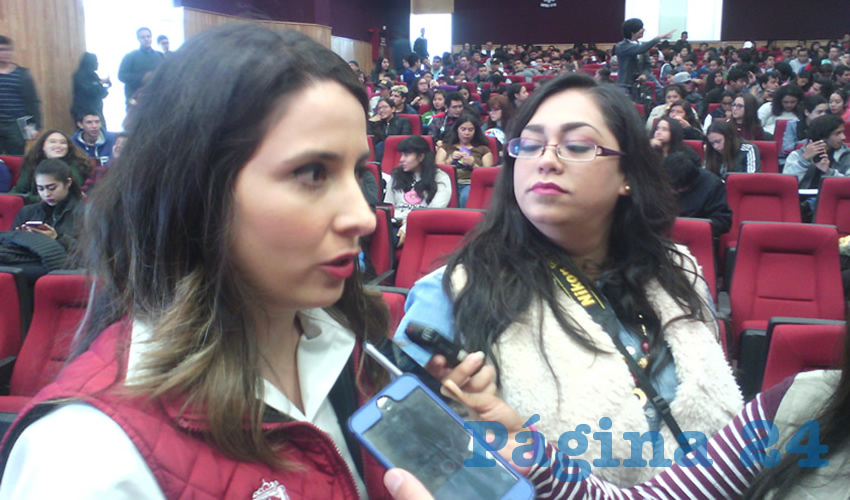 Alejandrina Varela Luna, directora del Instituto de la Juventud del Estado de Zacatecas. (Foto: Óscar Domínguez)
