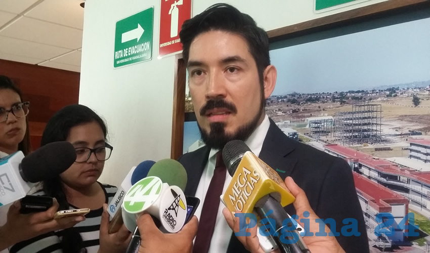 Mario Silva, titular del Imeplan, dijo que están trabajando para cambiar las normas y los proyectos de intervención en la zona metropolitana, luego de las exigencias estudiantiles de transporte público digno y cruces peatonales seguros/Foto: Francisco Tapia