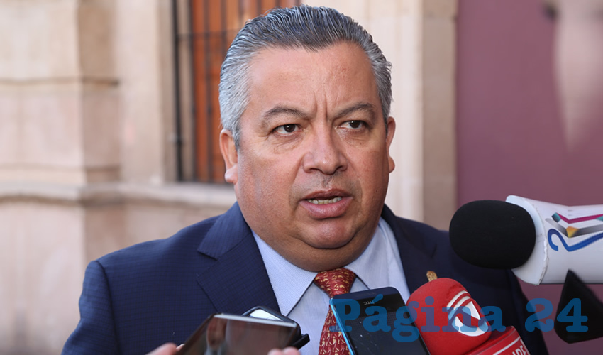 Ricardo Enrique Morán Faz, secretario general de Gobierno (Foto: Eddylberto Luévano Santillán)