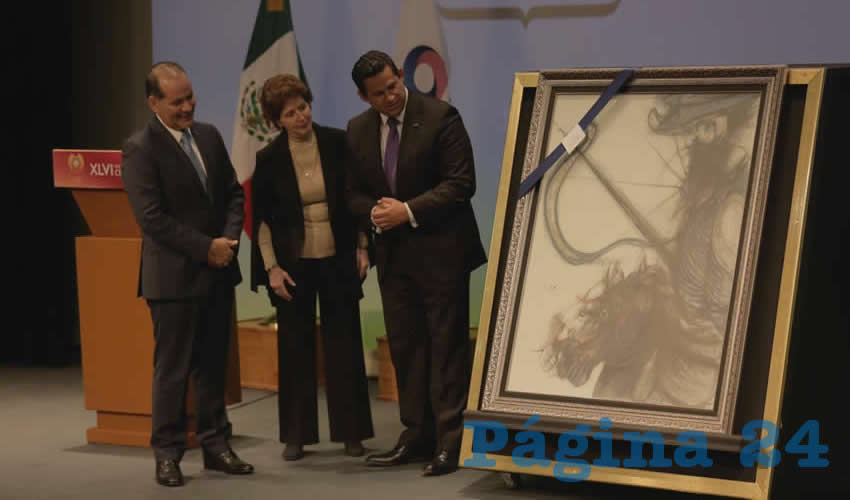 El gobernador Martín Orozco Sandoval participó en la inauguración de la edición 46 del Festival Internacional Cervantino, en la que Aguascalientes es el estado invitado