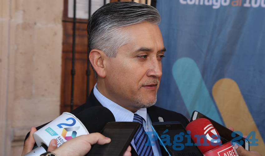 Julio César Medina Delgado, titular de la Sedeso (Foto: Eddylberto Luévano Santillán)