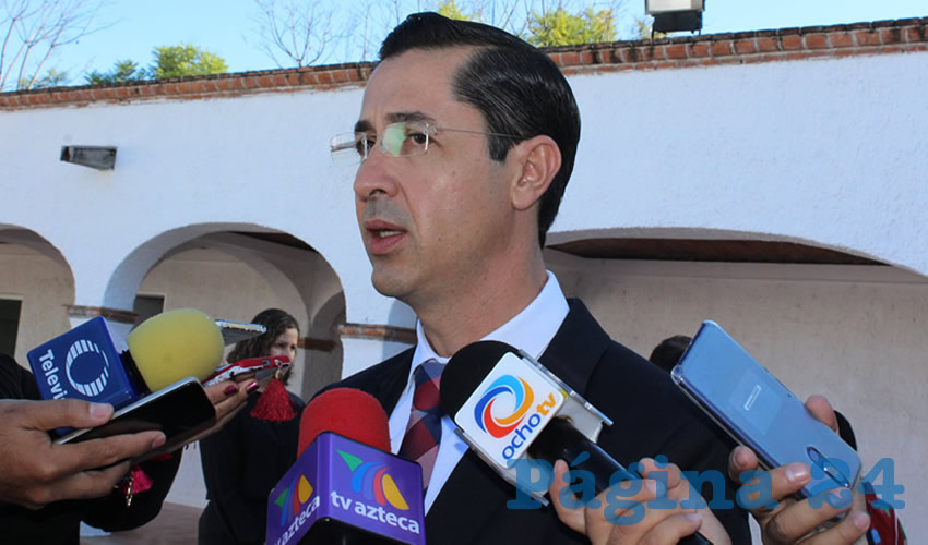 Luis Fernando Landeros Ortiz, presidente consejero general del IEE
