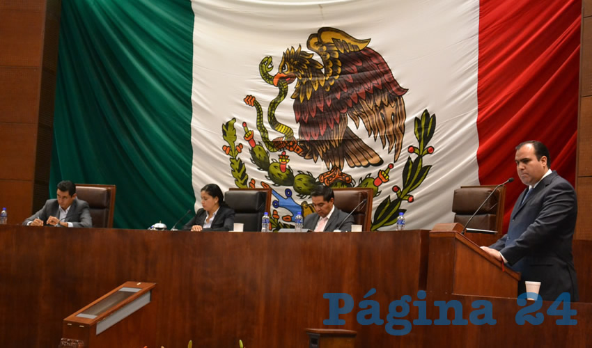 José Luis Pedroza Ochoa, titular de la Secretaría de Obras Públicas (Foto Merari Martínez Castro)
