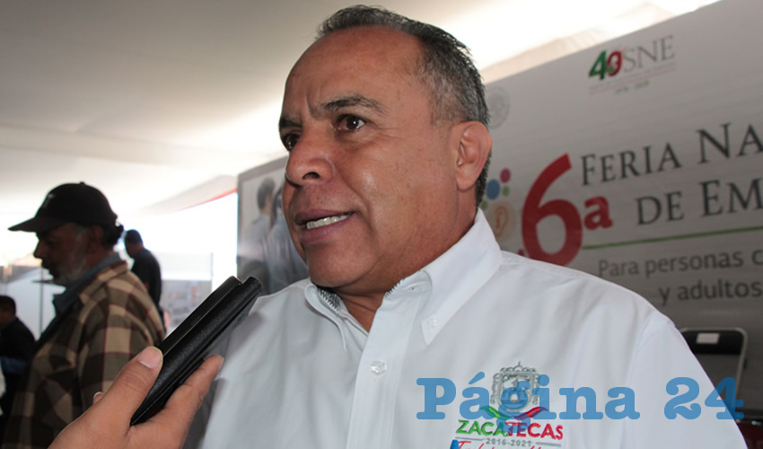 Cliserio del Real Hernández, titular de la Subsecretaría del Servicio Nacional de Empleo (SNE). (Foto: Rocío Castro Alvarado)