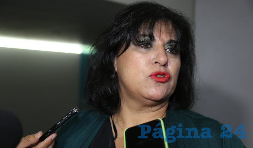 Jovita Romero Casanova, presidenta del Colegio de Cirujanos Dentistas de Aguascalientes (Foto: Eddylberto Luévano Santillán)