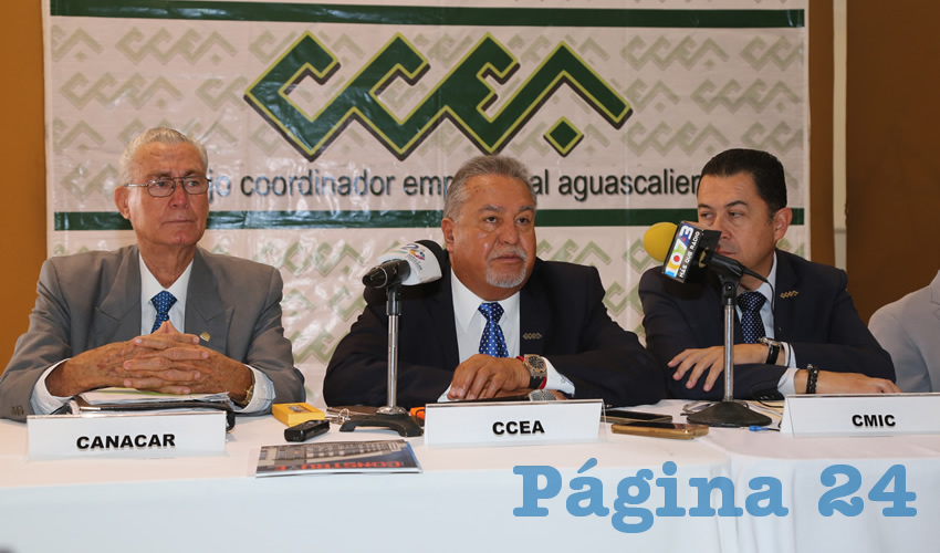 Pedro Gutiérrez Romo, presidente del CCEA (Foto: Eddylberto Luévano Santillán)