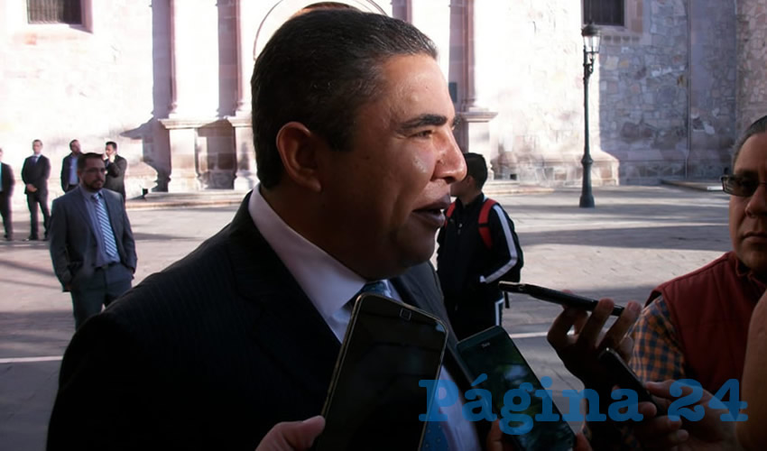 Porfirio Javier Sánchez Mendoza, secretario de Seguridad Pública Estatal