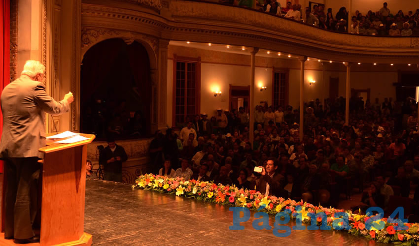 José Narro Céspedes, senador de la República por Zacatecas (Foto: Rocío Castro Alvarado)