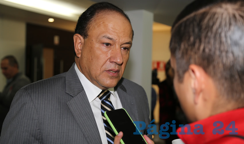 Roberto Velasco Hirschberg, presidente del colegio de M&eacute;dicos en Aguascalientes (Foto: Eddylberto Lu&eacute;vano Santill&aacute;n)