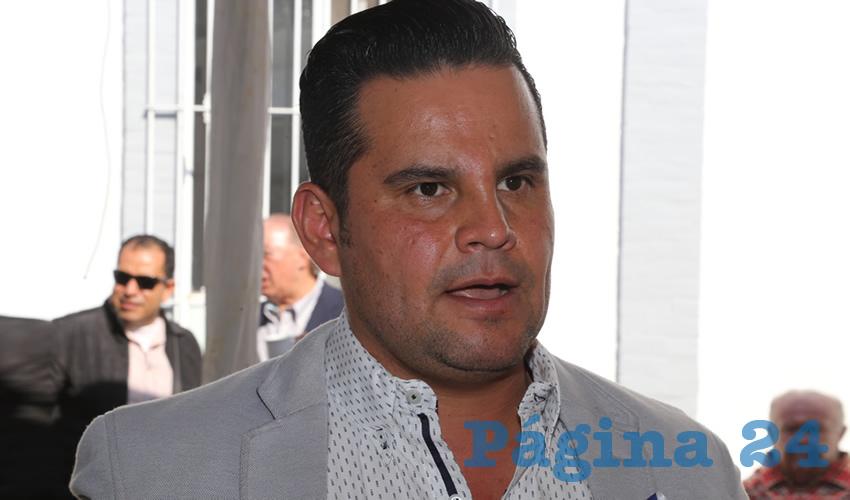 Vicente Pérez Almanza, vocero del Partido Libre de Aguascalientes (Foto: Eddylberto Luévano Santillán)