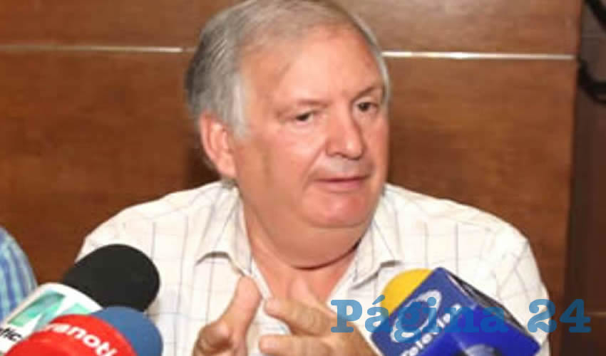 &Aacute;lvaro Gonz&aacute;lez Mu&ntilde;oz, dirigente del Frente Nacional de Productores y Consumidores de Leche