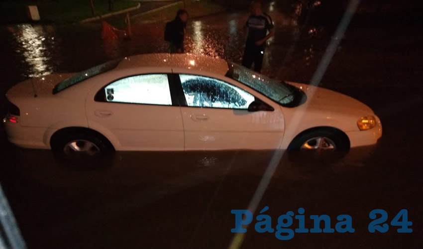 Quedaron varados 321 vehículos de todo tipo, a lo largo y ancho de la ciudad