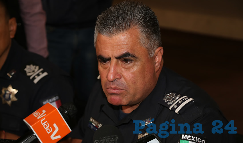 Antonio Mart&iacute;nez Romo, secretario de Seguridad P&uacute;blica Municipal
