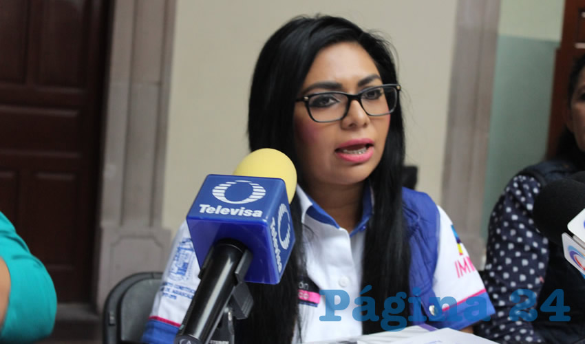 Zayra Angélica Rosales Tirado, directora del IMMA