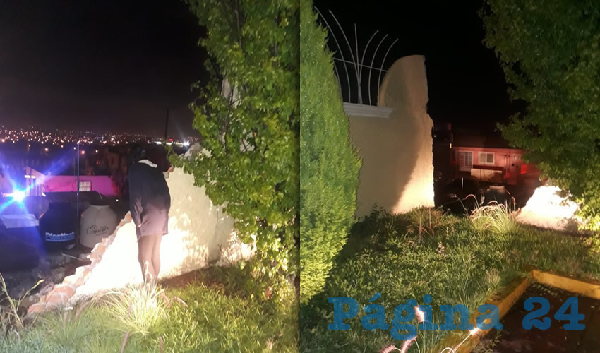 Aspecto de los daños ocurridos en el Motel Panorama