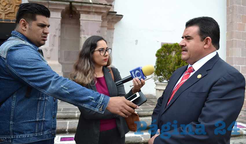 José María González Nava, diputado local por el Partido Revolucionario Institucional (Foto Merari Martínez Castro)