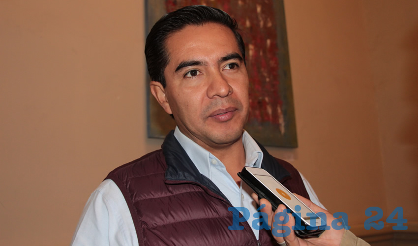 Raúl Ulloa Guzmán, diputado local por la Coalición Morena-PT-PES. (Foto: Rocío Castro Alvarado)