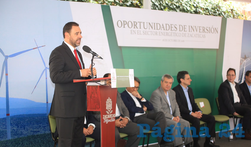 Gobernador se reúne con autoridades de la Comisión Reguladora de Energía y empresarios del ramo