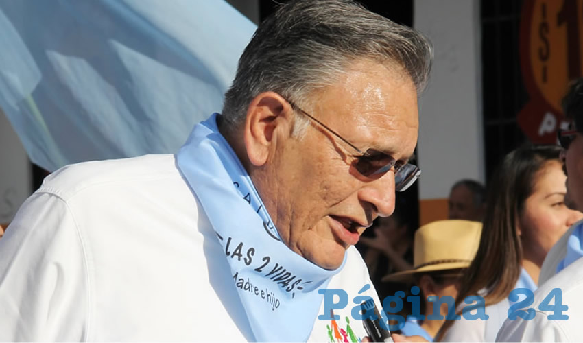 Carlos Garc&iacute;a Villanueva, coordinador en Aguascalientes del Frente Nacional por la Familia