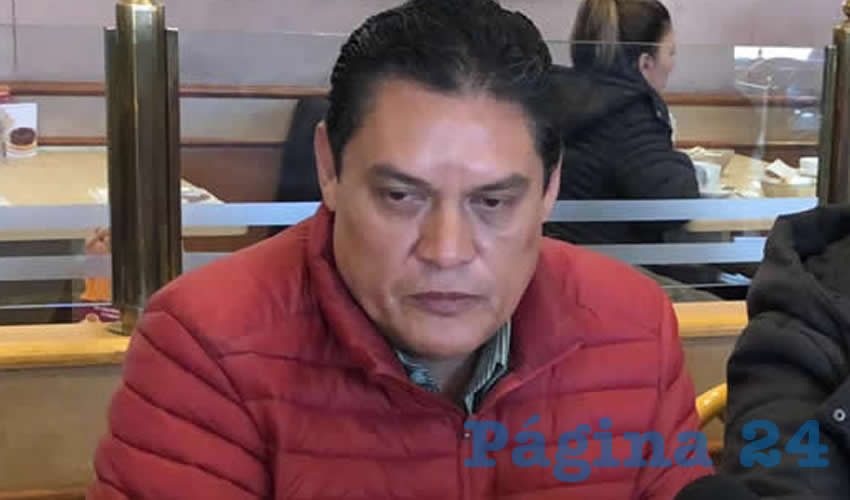 Armando Moreira, exsecretario general del Sindicato Único de Trabajadores al Servicio del Estado, Municipio y Organismos Paraestatales (Foto Manuel Medina Castro)