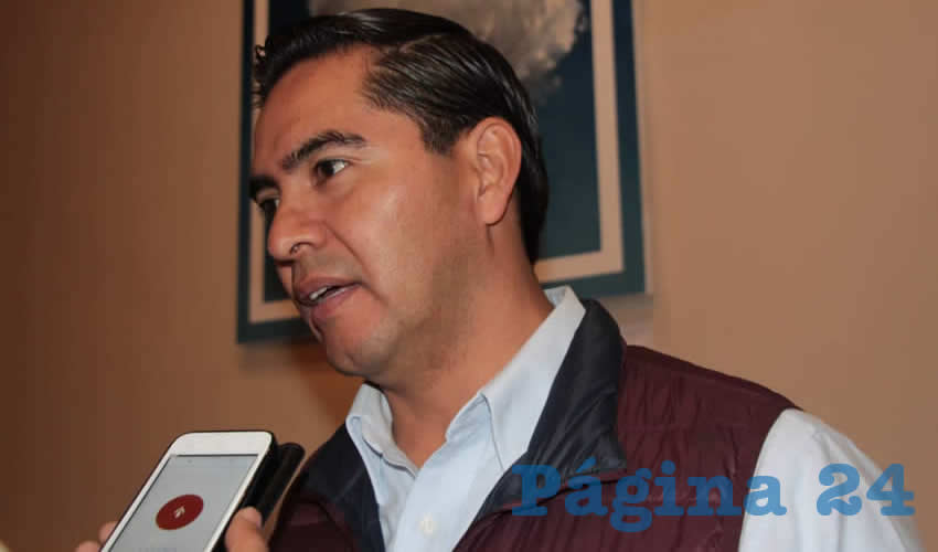 Raúl Ulloa Guzmán, diputado local por el Partido Encuentro Social (PES). (Foto: Óscar Domínguez Caldera)