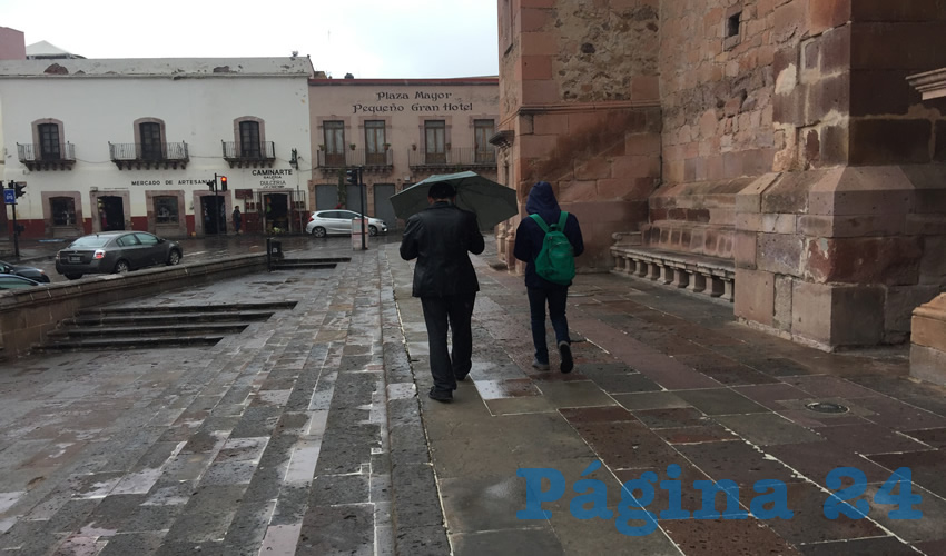 Hoy lunes se pronostican para la entidad zacatecana intervalos de chubascos con tormentas puntuales fuertes de 20 a 25 milímetros (Fotos Cristo González)