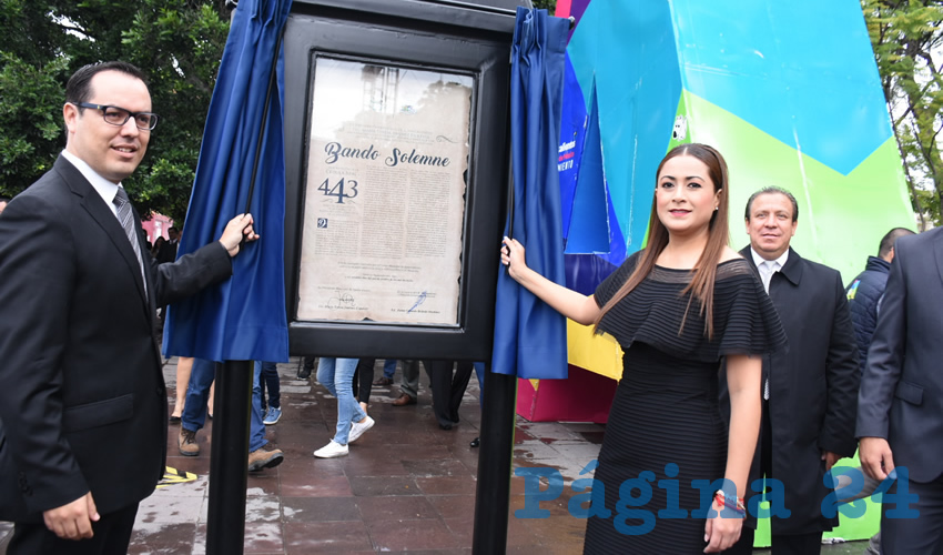 En el marco del 443 Aniversario de la Fundaci&oacute;n de la Ciudad de Aguascalientes, la alcaldesa de la capital, Tere Jim&eacute;nez, reiter&oacute; su compromiso por continuar sacando adelante a Aguascalientes