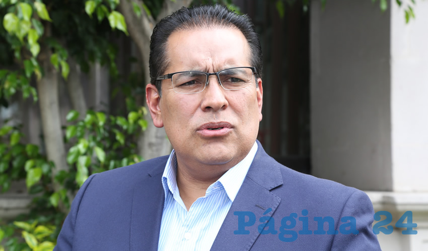 Juan Guillermo Alaniz de Le&oacute;n, diputado local (Foto: Eddylberto Lu&eacute;vano Santill&aacute;n)