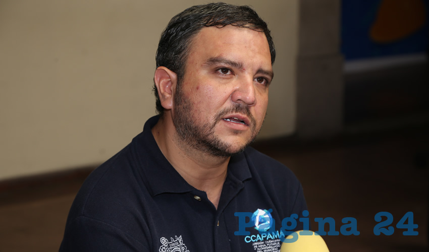 Refugio Mu&ntilde;oz de Luna, director de CCAPAMA