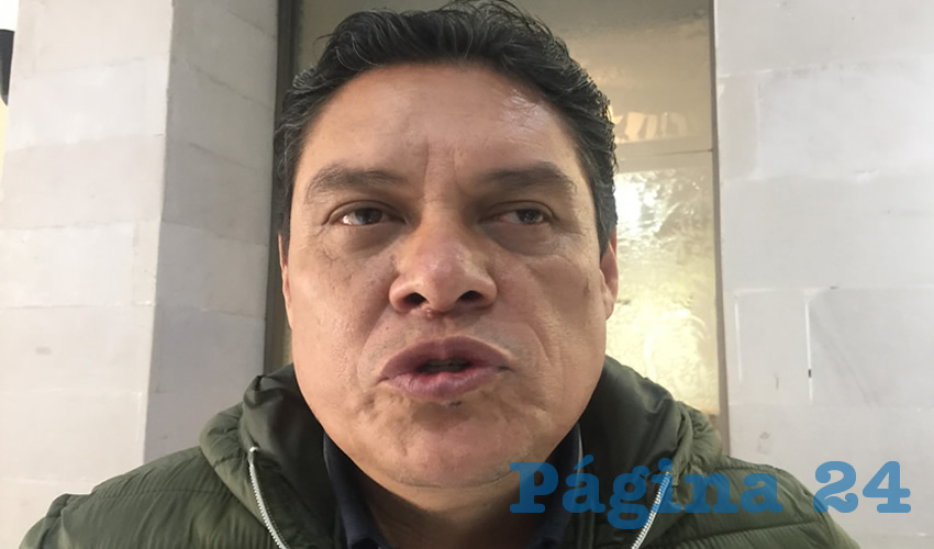 Armando Moreira Medina, ex dirigente estatal Sindicato Único de Trabajadores al Servicio del Estado, Municipios y Organismos Paraestatales (Foto Cristo González)