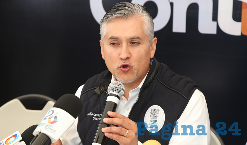 Julio César Medina Delgado, titular de la Sedeso (Foto: Eddylberto Luévano Santillán)
