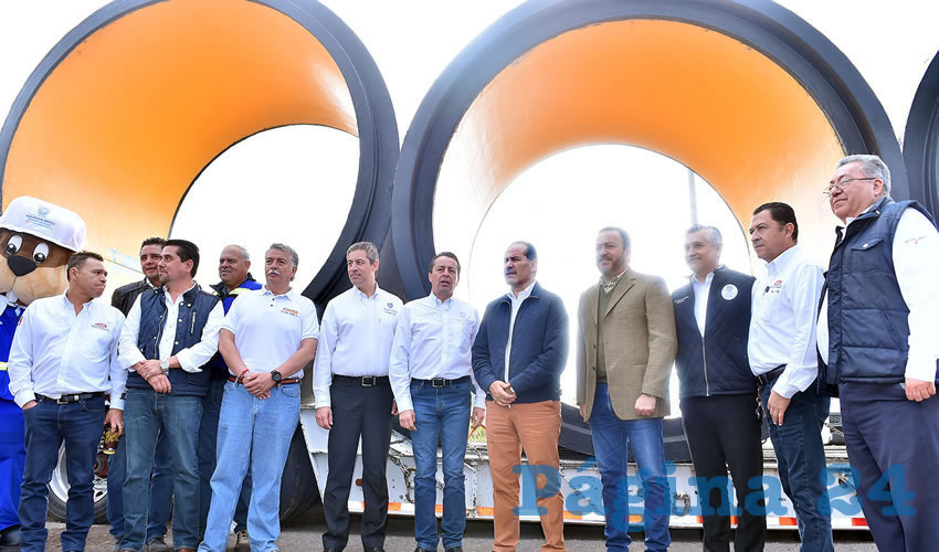 El mandatario estatal se&ntilde;al&oacute; que el nuevo colector es una de las inversiones m&aacute;s altas que realiza la actual administraci&oacute;n