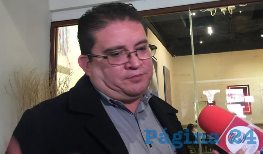 Rubén Ibarra Reyes, secretario general de la Universidad Autónoma de Zacatecas (Foto Cristo González)