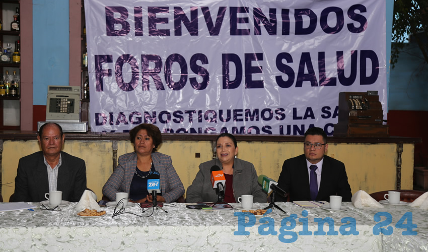 Rueda de prensa de m&eacute;dicos (Foto: Eddylberto Lu&eacute;vano Santill&aacute;n)