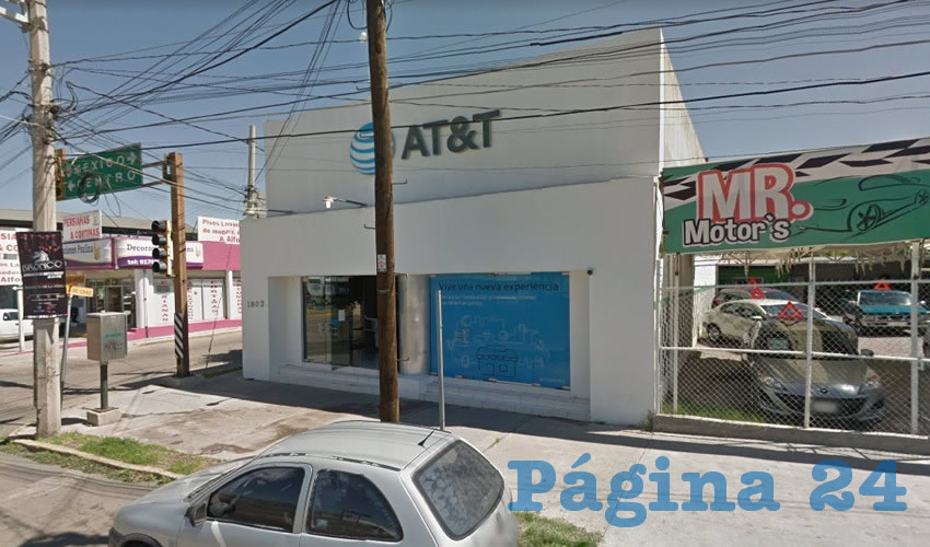 La tienda AT&T &ldquo;visitada&rdquo; por un comando integrado por cinco hombres y una mujer