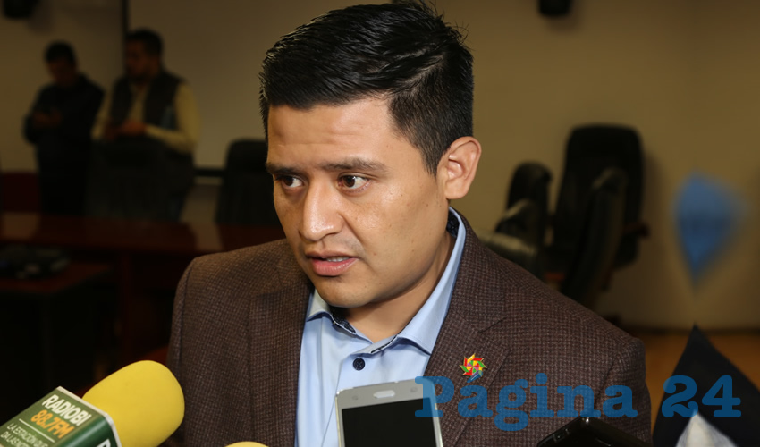 Heder Pedro Guzm&aacute;n Espejel, diputado local (Foto: Eddylberto Lu&eacute;vano Santill&aacute;n)