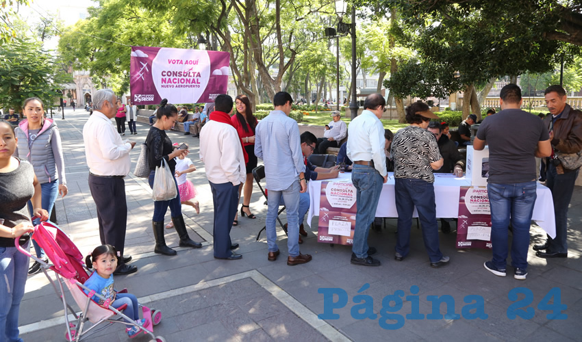 En Aguascalientes la opción de Santa Lucía obtuvo mayoría en la encuesta sobre el NAIM