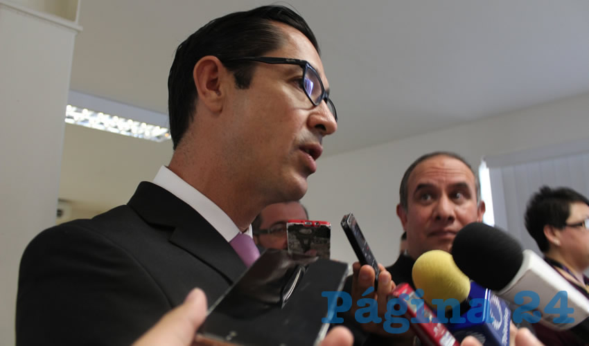 Luis Fernando Landeros Ortiz, presidente del Consejo General del IEE