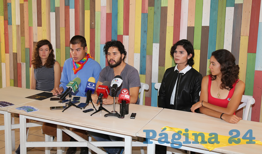 Rueda de prensa de Students for Liberty (Foto: Eddylberto Lu&eacute;vano Santill&aacute;n)