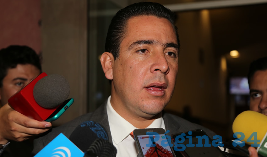 Gustavo Alberto B&aacute;ez Leos, diputado local (Foto: Eddylberto Lu&eacute;vano Santill&aacute;n)