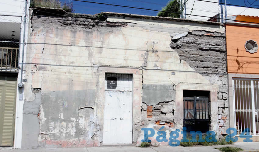 El Ayuntamiento de Aguascalientes hace un llamado a todos los propietarios y habitantes de las fincas que presentan deterioro, según su aspecto, higiene y estabilidad, para solicitar un peritaje