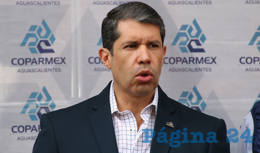 Raúl González Alonso, presidente estatal de la Confederación Patronal de la República Mexicana
