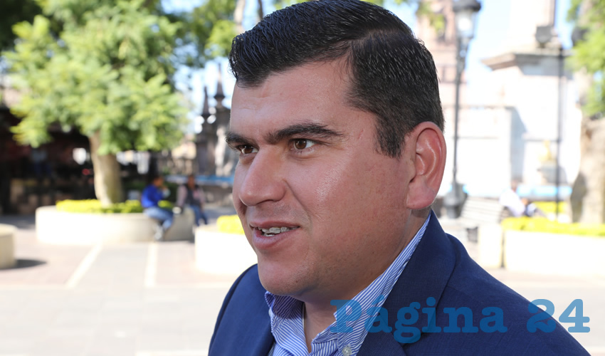 Ad&aacute;n Valdivia L&oacute;pez, presidente municipal del Calvillo (Foto: Archivo)