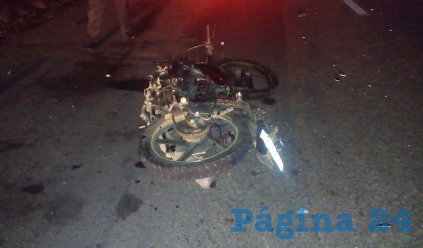 El fatal percance ocurrió en la carretera federal 45 norte, en la comunidad El Salero, Cosío