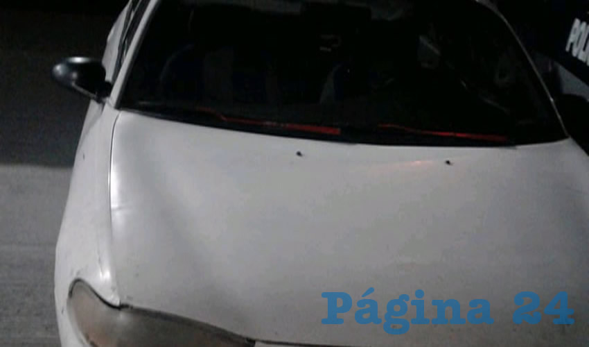 El carro que robó Gerardo “N” “N”