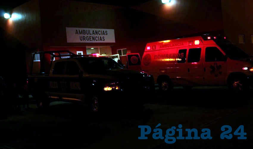 El herido fue trasladado al Hospital General