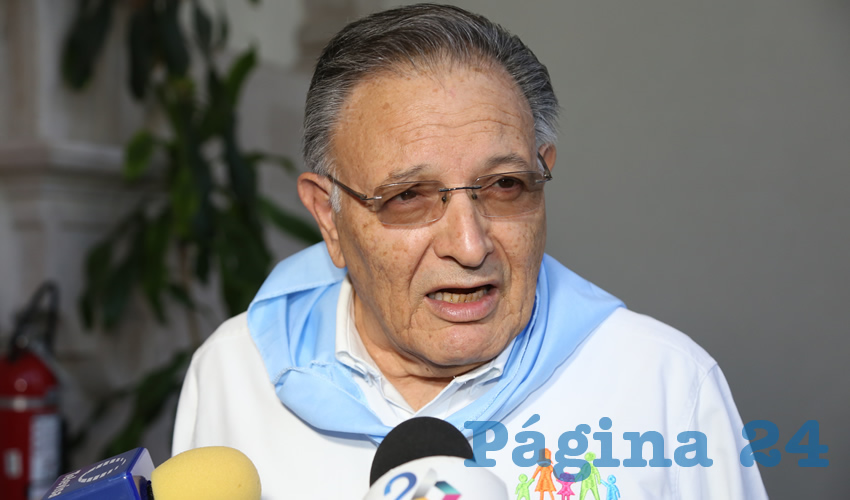 Carlos Garc&iacute;a Villanueva, coordinador en Aguascalientes del Frente Nacional por la Familia (Foto: Eddylberto Lu&eacute;vano Santill&aacute;n)