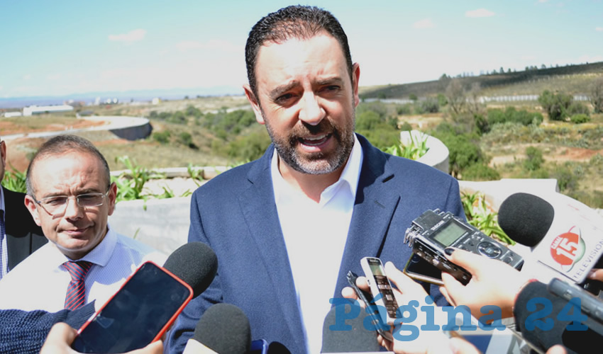 Alejandro Tello Cristerna, gobernador del Estado de Zacatecas. (Foto: Merari Martínez)